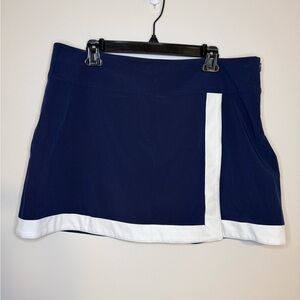 Vineyard Vines Navy and White Athletic Skort